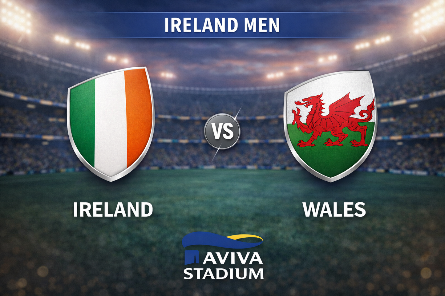 IRELAND - WALES 6 March 2026 8:10 pm